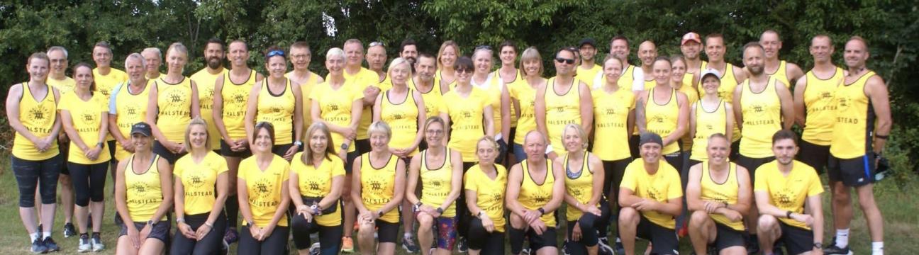 HALSTEAD ROAD RUNNERS . WEDNESDAY NIGHT MEETING