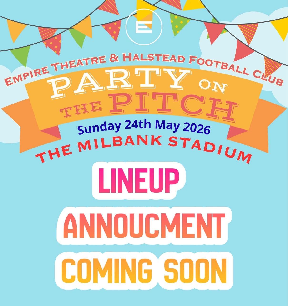 PARTY ON THE PITCH